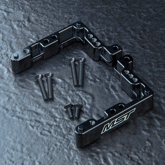 MST (#210713BK) FRX Alum. Rear Battery Mount Connecter - Black