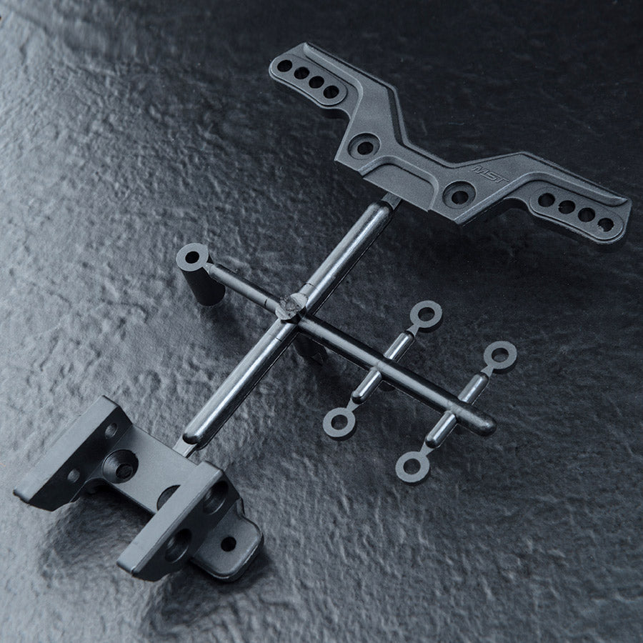 MST (#230155) MRX Front Damper Stay & Upper Deck Connection Set