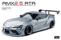 MST (#531906MGR) RMX 2.5 A90RB (Metal Grey) RTR (Brushed) - 1/10 On Road Ready to Run 2WD Drift Car
