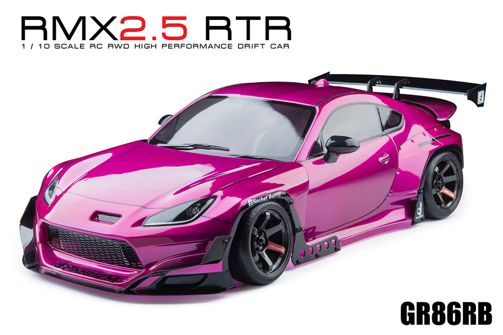 MST (#533913M) RMX 2.5 GR86RB (Magenta) RTR - 1/10 On Road Ready to Run 2WD Drift Car