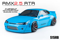 MST (#533915LB) RMX 2.5 S15RB (Light Blue) RTR - 1/10 On Road Ready to Run 2WD Drift Car