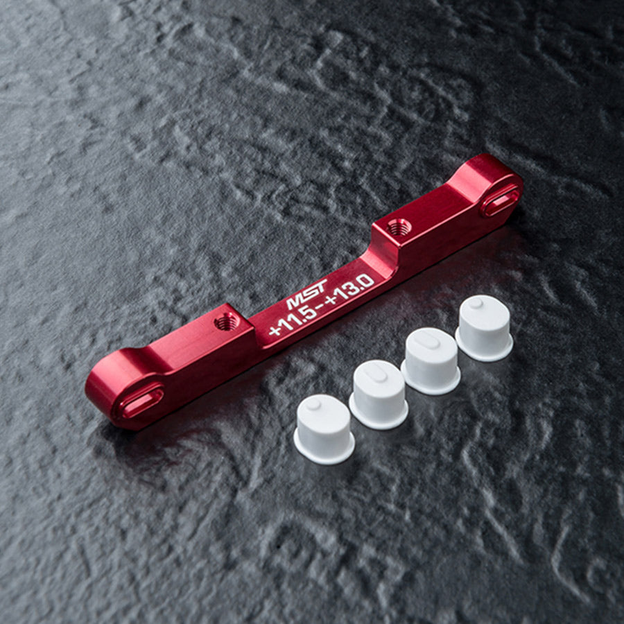 MST (#820154R) Adjustable Alum. Suspension Mount (+11.5-+13) - Red