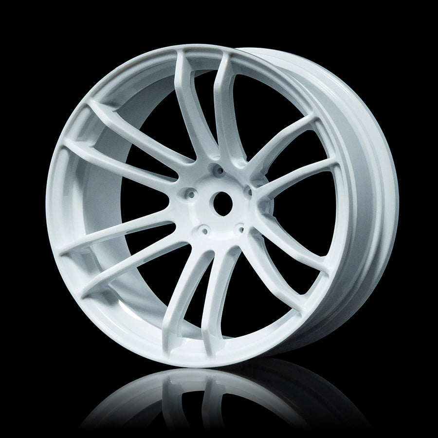 MST TSP Offset +7 Wheel Set - White