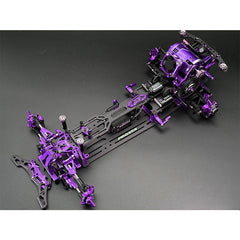 Team AD Rear Hub Carrier - Purple