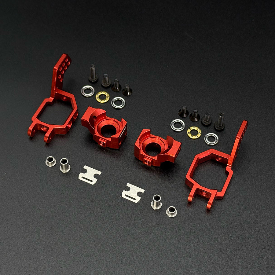 Team AD (#AD-9011R) Rear Hub Carrier - Red