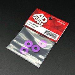 Team AD (#AD-90122P) Axle Spacer 1mm - Purple