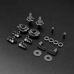 Team AD (#AD-9012B) Steering Blocks - Black