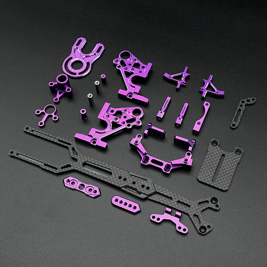 Team AD (#AD-9015P) AD-XR RD2.0/YD2 Transmission w/ Upper Deck - Purple