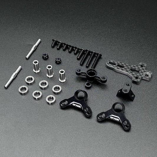 Team AD (#AD-9018B) AD-XF IFS Horizontal Shock Conversion Kit - Black