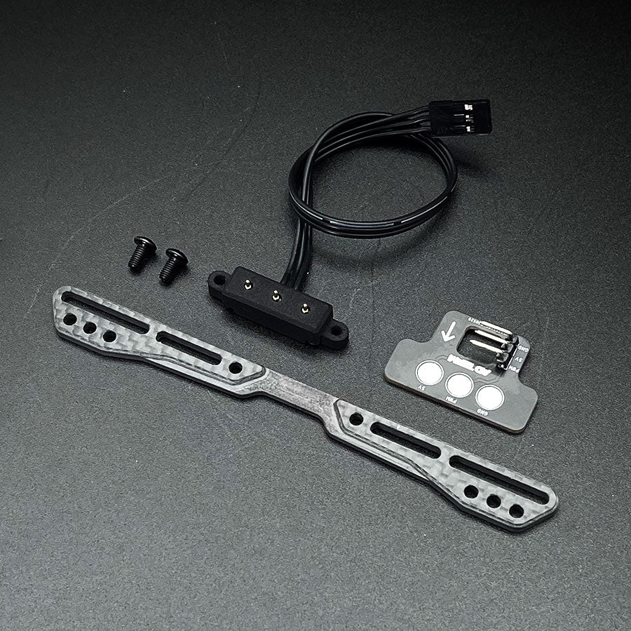 Team AD (#AD-9024A) QCP Quick Connect Plug w/ Carbon Body Post Brace