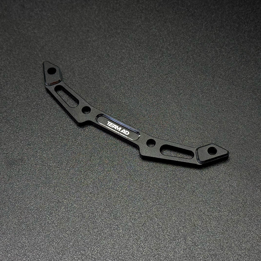 Team AD (#AD-9041B) Alum. Front Body Post Brace - Black