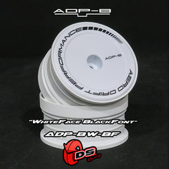 DS Racing (#ADP-BW-BF) AERO DRIFT Performance Wheel Cover - Flat White