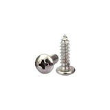 24KRC (#AF-SSPS1.5/4S) Stainless Steel Phillips Screws M1.5 X 4mm - Silver
