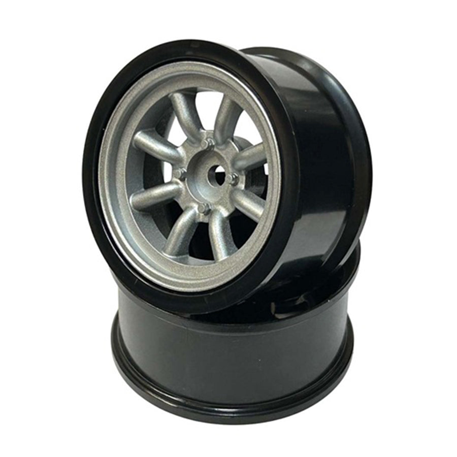 RC-Art WATANABE Type (Fifteen Series) Wheel - Matte Silver