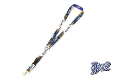 Buzz Break (#BB-NS-001) Neck Strap (Blue x White)