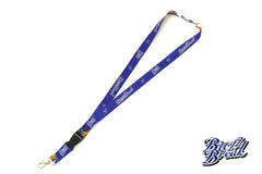 Buzz Break Neck Strap (Blue x White)