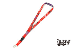 Overdose Neck Strap (Purple x Red)