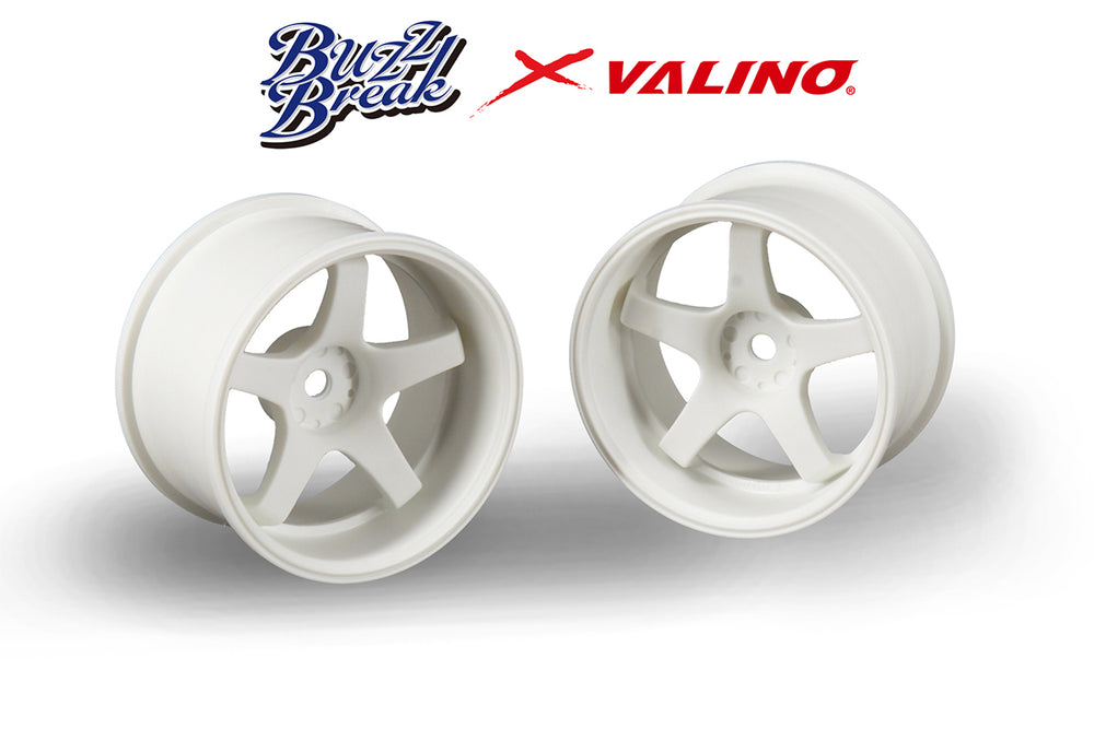 Buzz Break X Valino (#BB-RW-004) GV117D R-SPEC Wheel Set 30mm - White