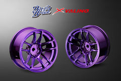 Buzz Break X Valino (#BB-RW-018) VALINO N820S Wheel Set 26mm - BB Chrome Purple