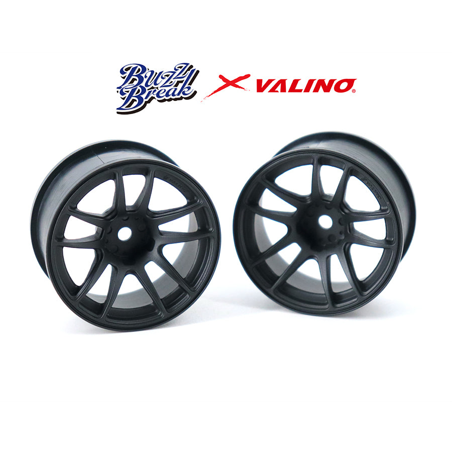 Buzz Break X Valino (#BB-RW-025) N820S R-SPEC Wheel Set 26mm - Black