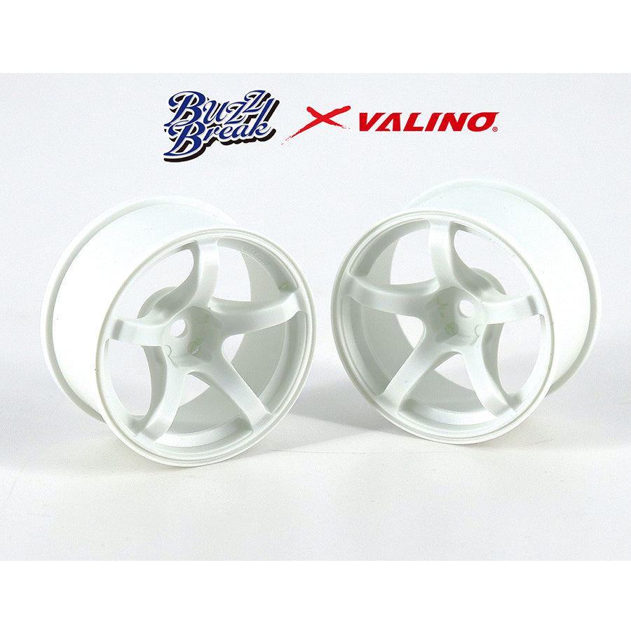 Buzz Break X Valino (#BB-RW-029) N560 Wheel Set 26mm - White