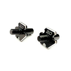 Rêve D (#D1-010FA2) RDX Alum. Front Axle 2.0mm