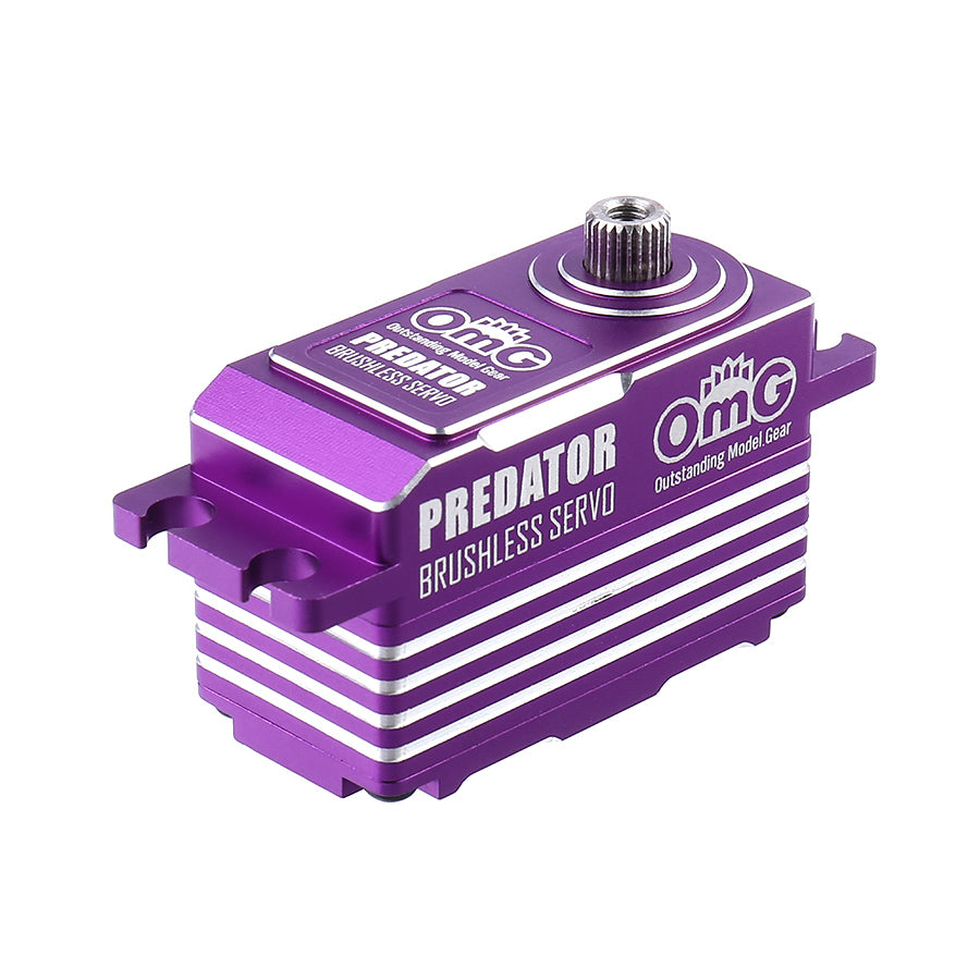 OMG (#D4-16BF/VT) D4-16BF PREDATOR Low Profile Digital Servo - Purple