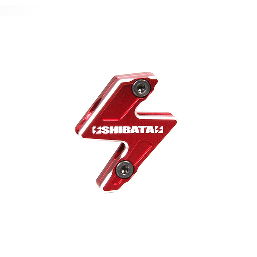 SHIBATA (#DR-WC1RD) Alum. Wire Clamp - Red