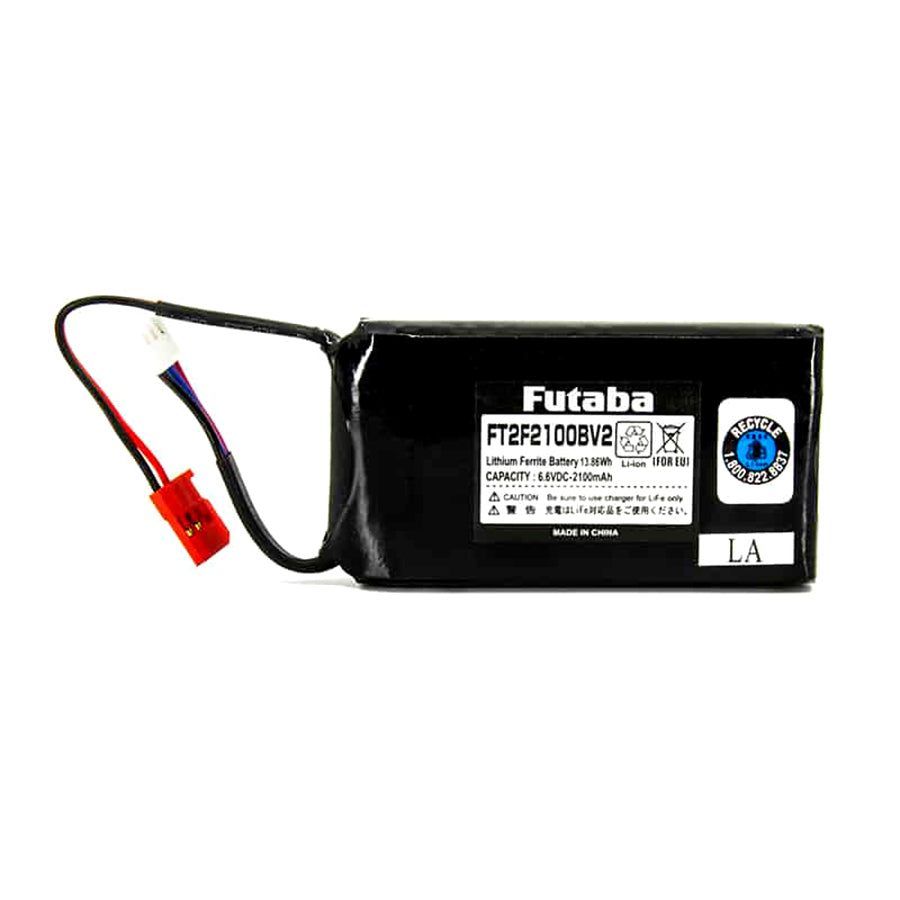 Futaba (#FT2F2100B-V2) 2100mAh LiFe Transmitter Battery