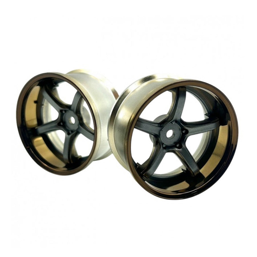 LAB WORK EMOTION T5R 2P Deep Concave Wheel - Bronze Gray Metallic