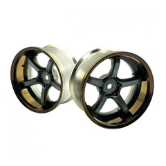 LAB WORK EMOTION T5R 2P Deep Concave Wheel - Bronze Gray Metallic