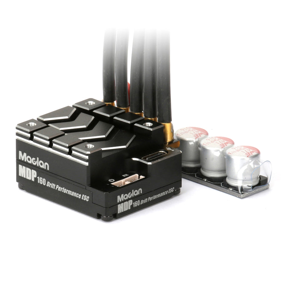 Maclan (#MCL2018) MDP 160 Drift Performance ESC - Black/Silver