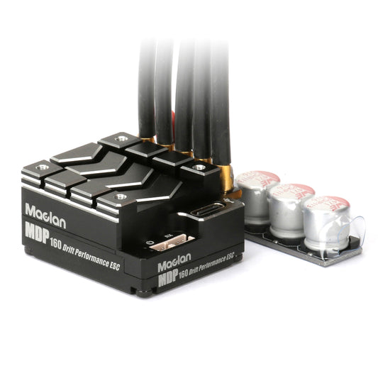 Maclan (#MCL2018) MDP 160 Drift Performance ESC - Black/Silver