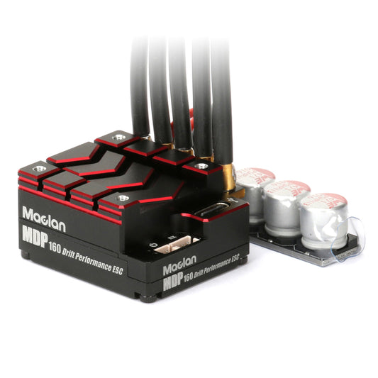 Maclan (#MCL2021) MDP 160 Drift Performance ESC - Black/Red