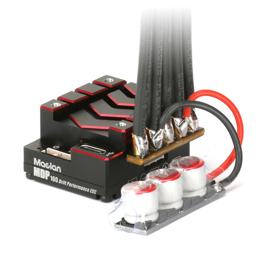 Maclan MDP 160 Drift Performance ESC - Black/Red