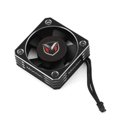 Maclan (#MCL4366) Alum. Hurricane V2 Fan - Black/Silver