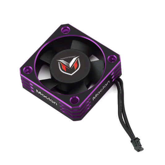 Maclan (#MCL4367) Alum. Hurricane V2 Fan - Black/Purple