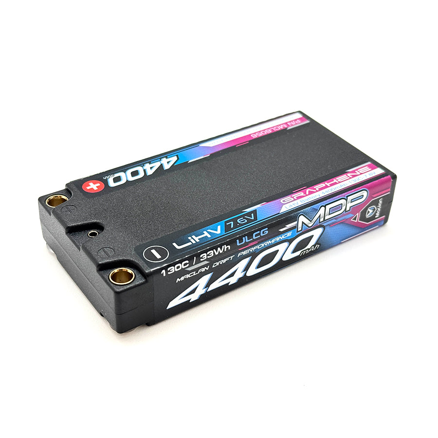 Maclan MDP 4400mAh 2S ULCG Graphene HV Shorty LiPo Battery