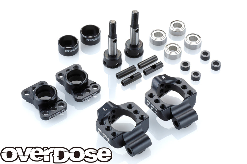 Overdose (#OD2279B) Aluminum Adjustable Rear Upright - Black