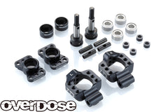 Overdose (#OD2279B) Aluminum Adjustable Rear Upright - Black