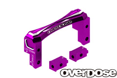 Overdose (#OD2491B) Alum. 2-Way Layout Servo Mount - Purple