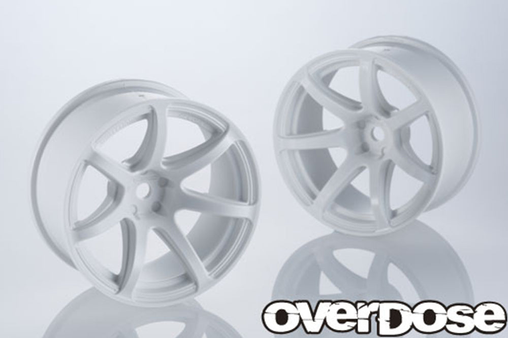 Overdose (OD2678B) R-Spec. WORK EMOTION T7R Wheel - White