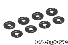 Overdose (#OD2745B) Alum. Wheel Spacer Set - Black