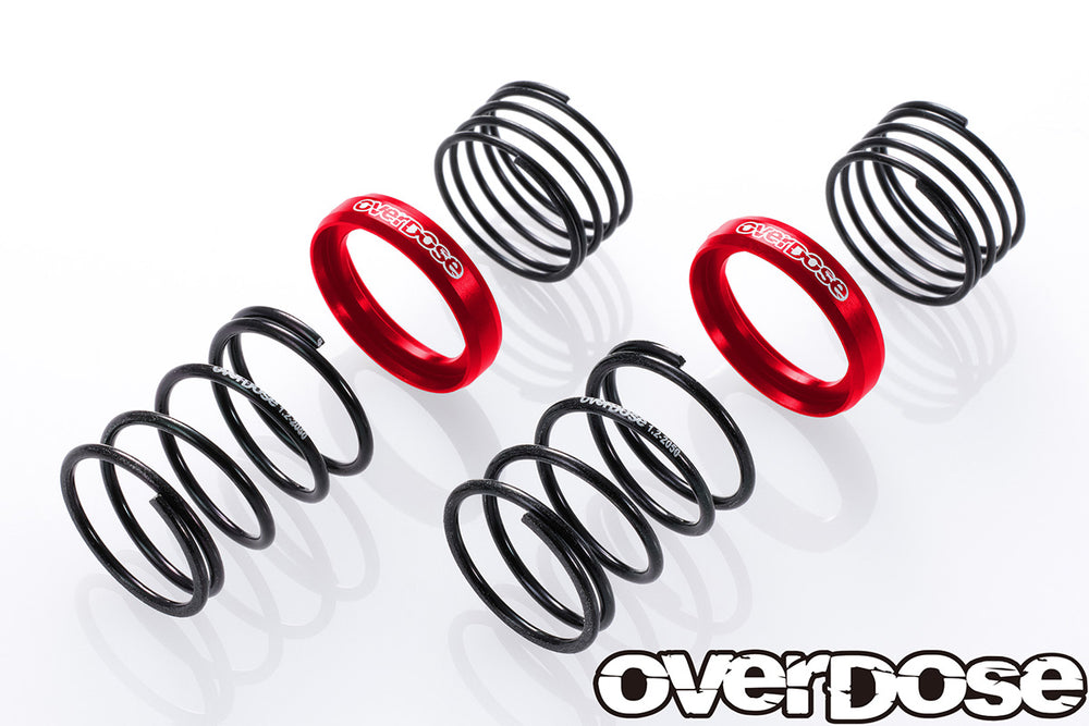 Overdose (#OD3723) High Performance Twin Spring φ1.2-2050 - Red