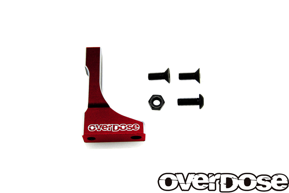 Overdose (#OD3731) Alum. Chassis Rigid Post - Red