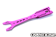 Overdose Alum. Upper Chassis Set - Purple