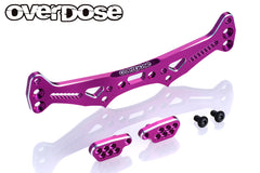 Overdose (#OD3854) ES Alum. Rear Shock Tower - Purple