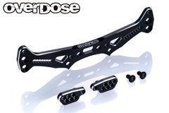 Overdose (#OD3856) ES Alum. Rear Shock Tower - Black