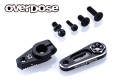 Overdose (#OD3889) JT Alum. Direct Servo Horn Type-2 25T - Black