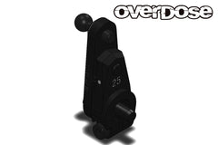 Overdose JT Alum. Direct Servo Horn Type-2 25T - Black